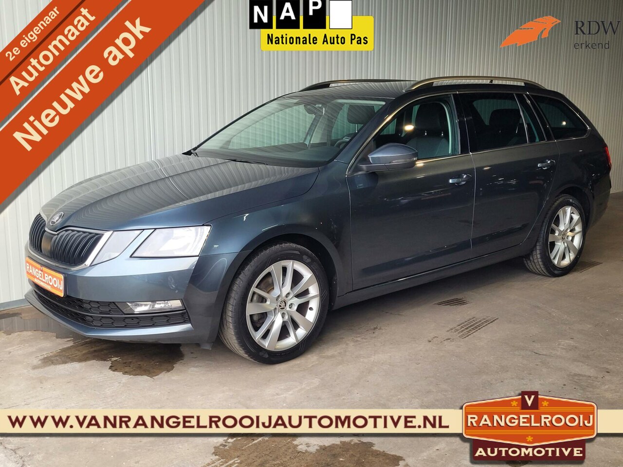 Skoda Octavia Combi - 1.0 TSI DSG aut., clima, cruise, stoelverw., navi, pdc v+a - AutoWereld.nl