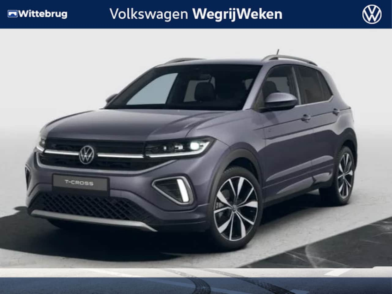 Volkswagen T-Cross - 1.0 TSI R-Line Edition !!!Profiteer ook van 2.000 EURO inruilpremie!!! - AutoWereld.nl