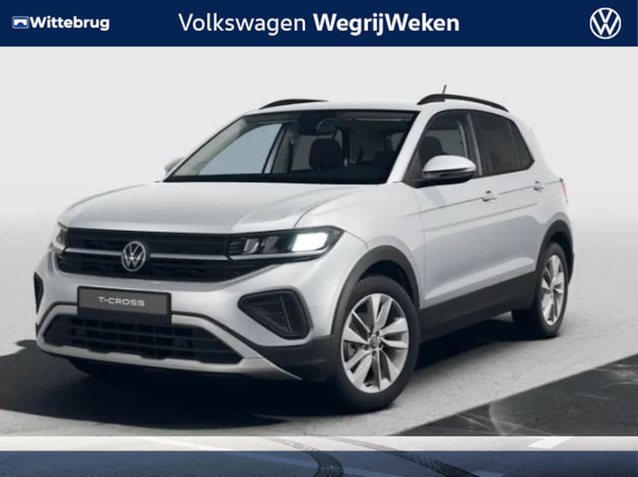 Volkswagen T-Cross - 1.0 TSI Life Edition !!!Profiteer ook van 2.000 EURO inruilpremie!!! - AutoWereld.nl