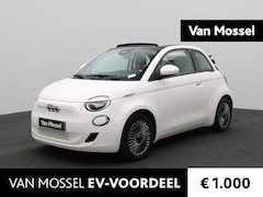 Fiat 500 C - Icon 42 kWh | CABRIO | Automaat | Carplay | Navigatie