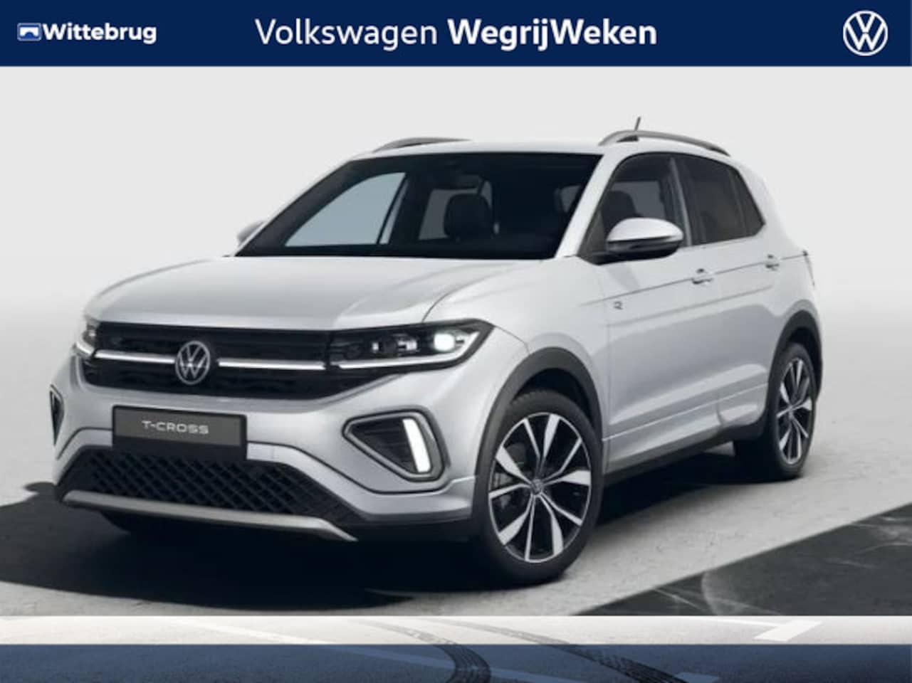 Volkswagen T-Cross - 1.0 TSI R-Line Edition !!!Profiteer ook van 2.000 EURO inruilpremie!!! - AutoWereld.nl