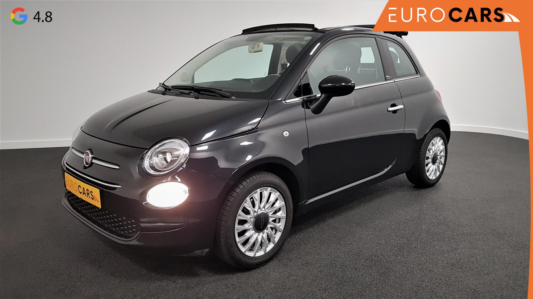 Fiat 500 C - 1.2 Automaat Lounge | Lederen Bekleding | Climate Control | Parkeer sensoren | Lichtmetale - AutoWereld.nl