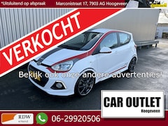 Hyundai i10 - 1.2i Sport Special H/Leer, A/C, CC, Carkit, Stoelvw, LED-dagrij, LM, – Inruil Mogelijk –