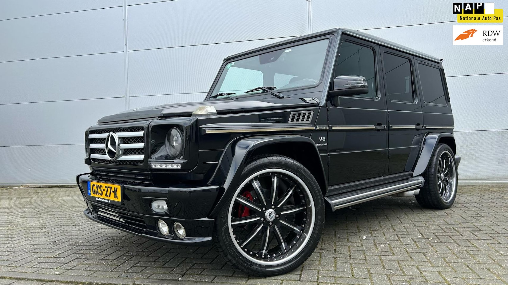 Mercedes-Benz G-klasse - 500 AMG Aut, Schuifdak, Leder, Xenon - AutoWereld.nl