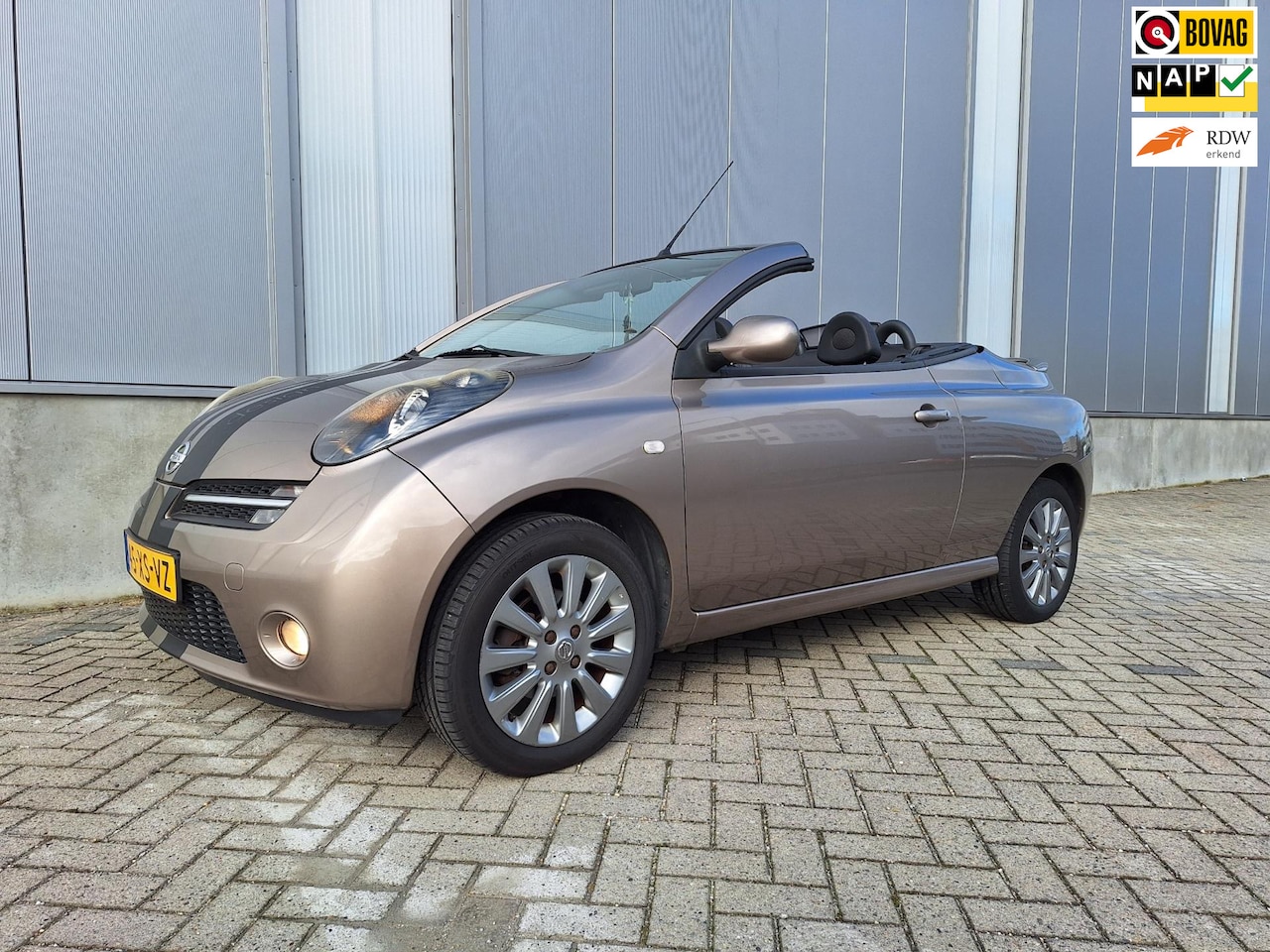 Nissan Micra - 1.6 Tekna Plus -hardtop cabrio- - AutoWereld.nl