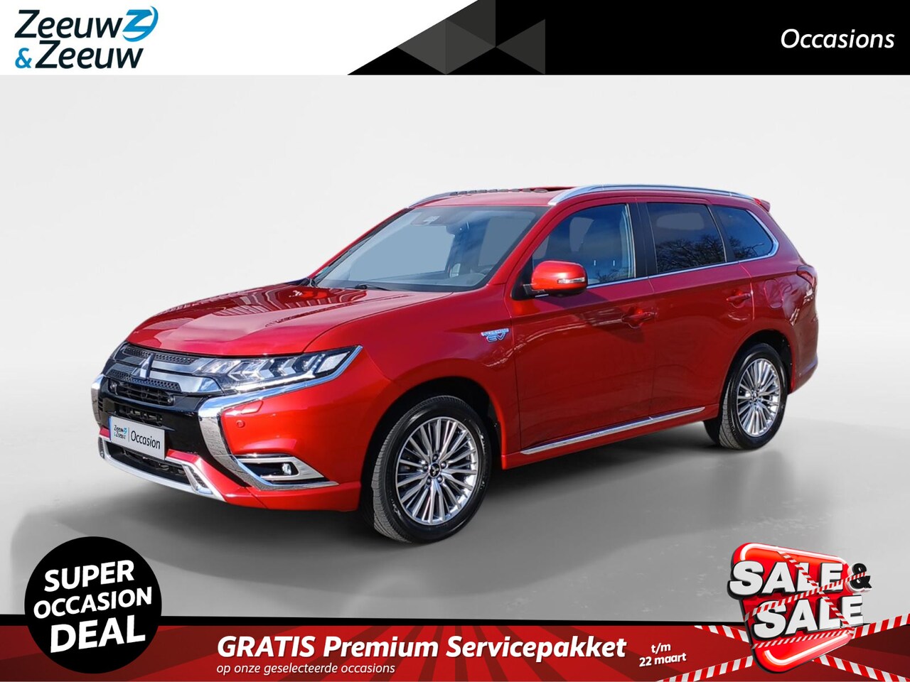 Mitsubishi Outlander - 2.4 PHEV Instyle | SCHUIF-DAK | LEDER | 360 CAMERA | NL-AUTO | GARANTIE 10-2027 | - AutoWereld.nl