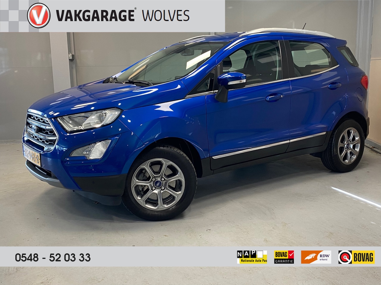 Ford EcoSport - 1.0 EcoBoost Titanium | CLIMA | NAVI | CAMERA | - AutoWereld.nl