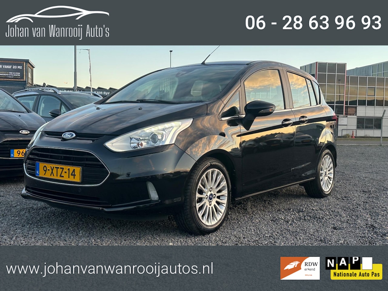 Ford B-Max - 1.0 EcoBoost Titanium/AIRCO/NAVI/CAMERA - AutoWereld.nl