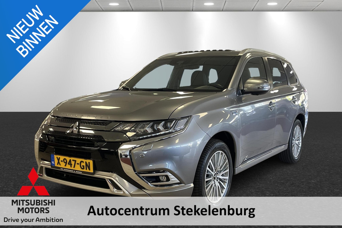 Mitsubishi Outlander - 2.4 PHEV Instyle+ Trekhaak, 360 Camera, Leer - AutoWereld.nl