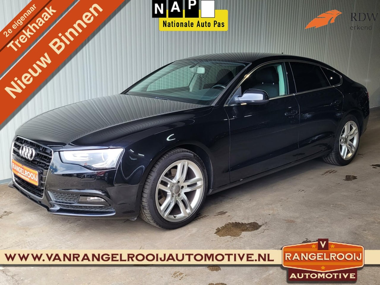 Audi A5 Sportback - 1.8 TFSI Business Ed, NL auto, 2 eig., NAP, xenon, trekhaak - AutoWereld.nl