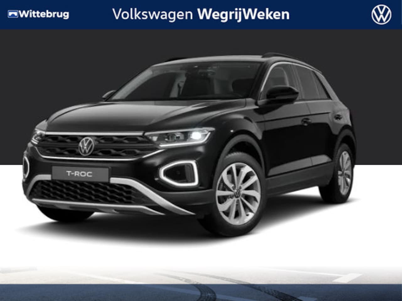 Volkswagen T-Roc - 1.5 TSI Life Edition !!!Profiteer ook van 2.000 EURO inruilpremie!!! - AutoWereld.nl