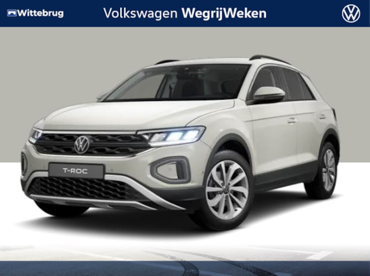 Volkswagen T-Roc - 1.0 TSI Life Edition !!!Profiteer ook van 2.000 EURO inruilpremie!!! - AutoWereld.nl