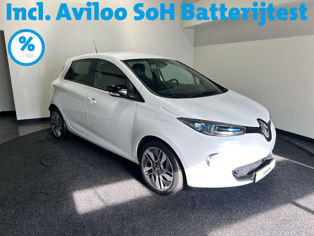 Renault Zoe - Q210 Zen Quickcharge 22 kWh | Cruise control | Navigatie | Koop accu SoH ( batterijtest ) - AutoWereld.nl