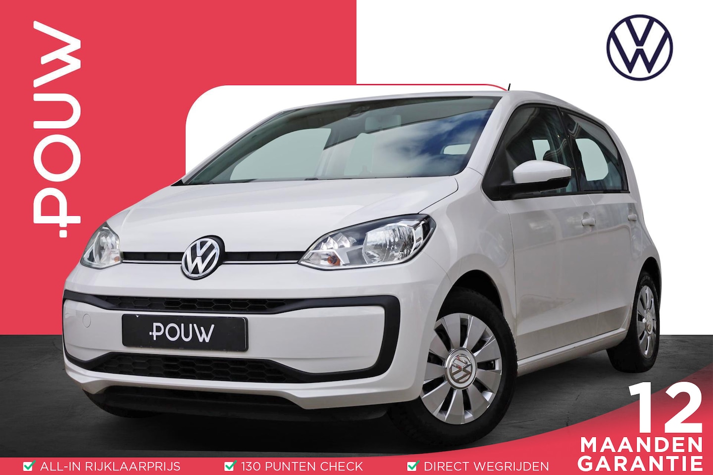 Volkswagen Up! - 1.0 60pk Move up! | Airco | Maps & More App - AutoWereld.nl