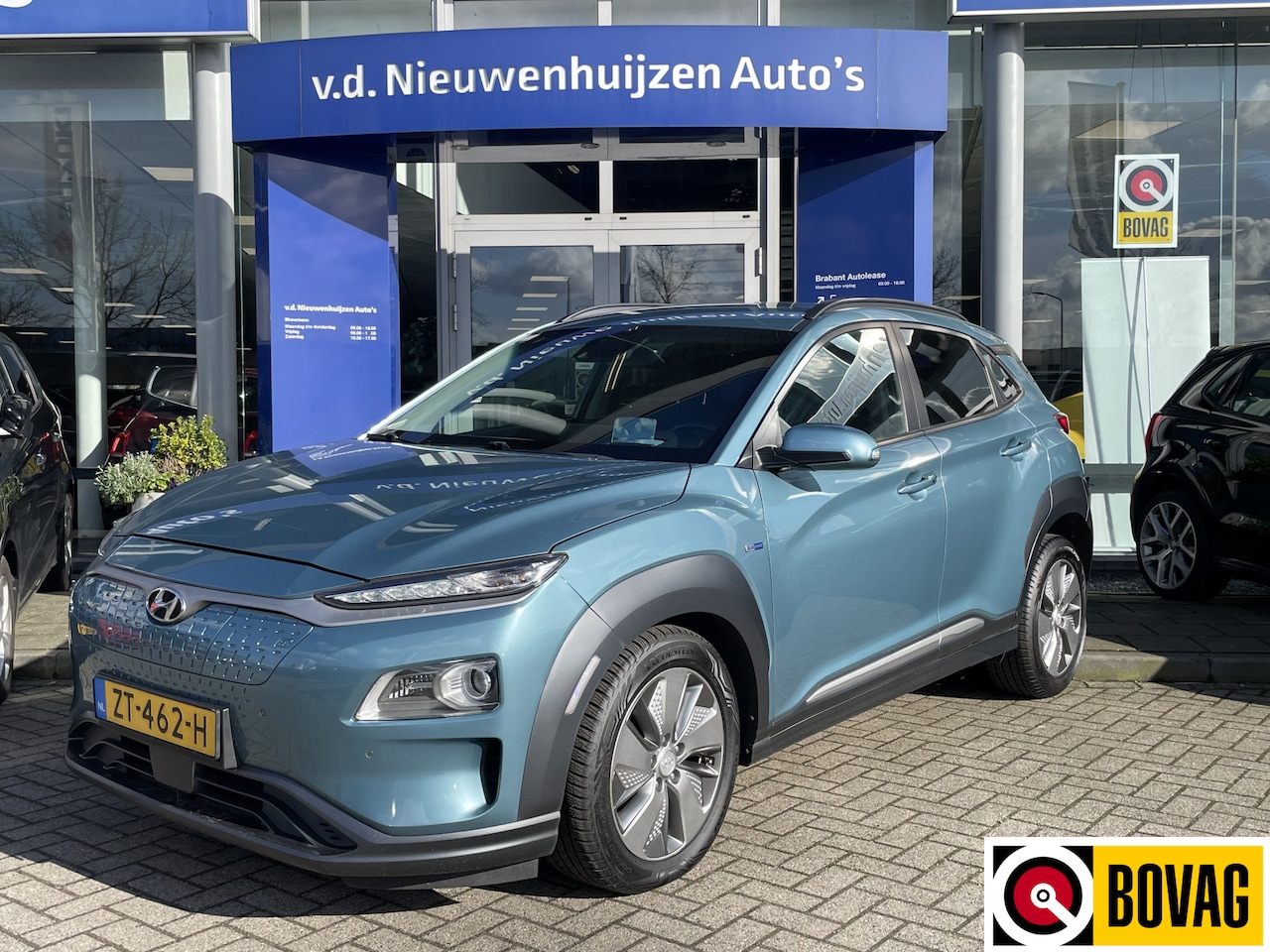 Hyundai Kona Electric - EV Premium 64 kWh | €1000 Autodroom Subsidie | keyless | cruise control | navi | airco | d - AutoWereld.nl