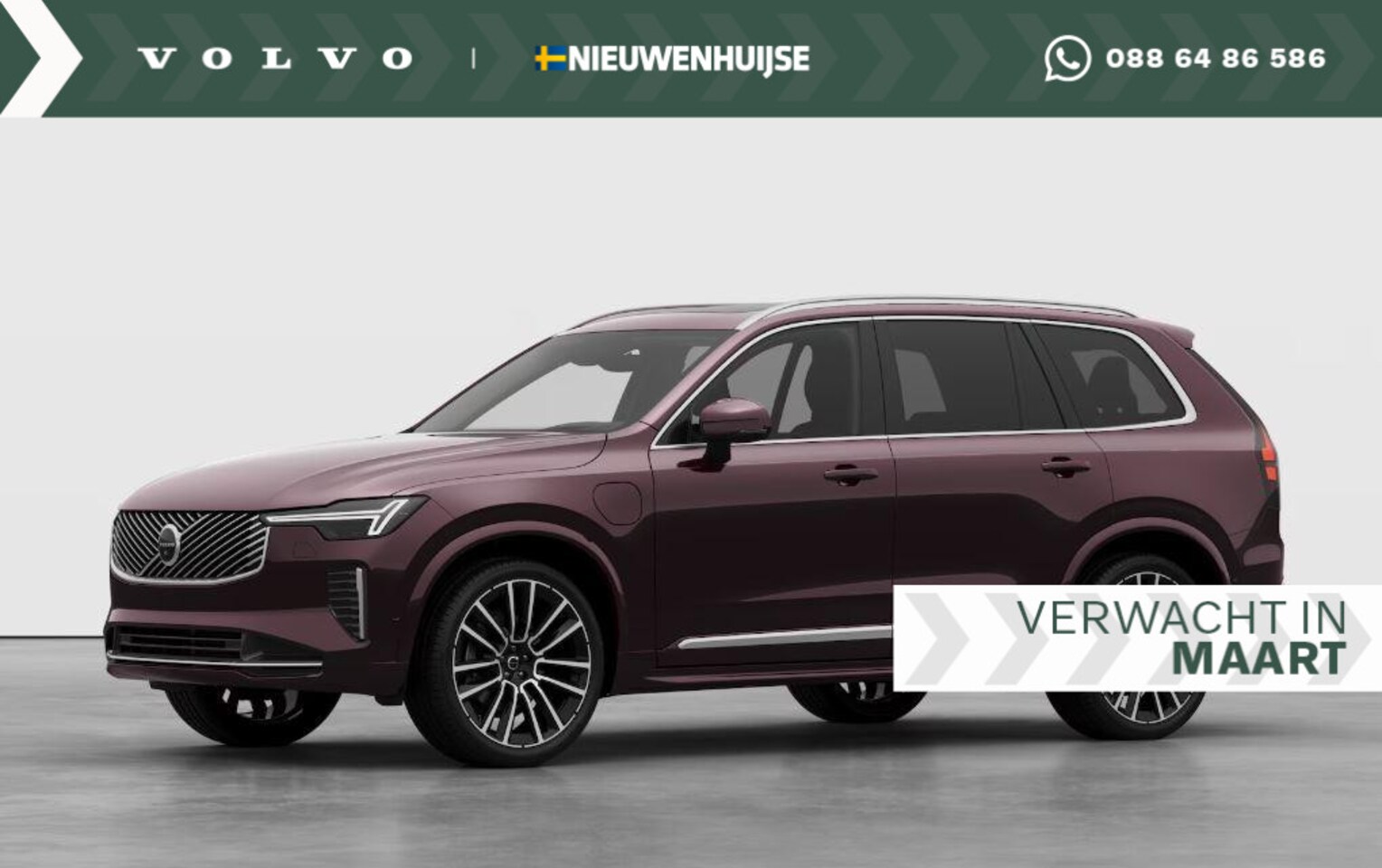 Volvo XC90 - 2.0 T8 Plug-in hybrid AWD Ultra Bright | Luchtvering | Bowers & Wilkins | 22'' | Gelaagd g - AutoWereld.nl