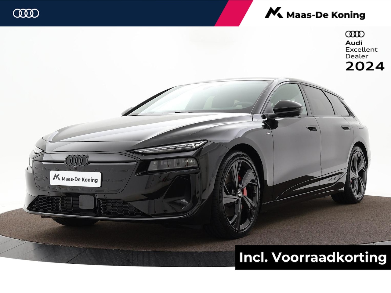 Audi A6 Avant e-tron - S Edition e-tron 367 PK 100kWh · Panorama glasdak · Privacy glas · 21"LM Velgen · Remzadel - AutoWereld.nl