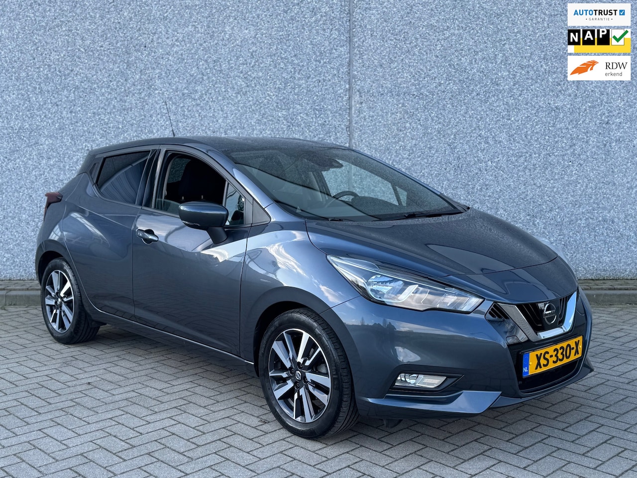 Nissan Micra - 0.9 IG-T N-Connecta-LageKM-Navi-Airco-Cruise-NAP - AutoWereld.nl