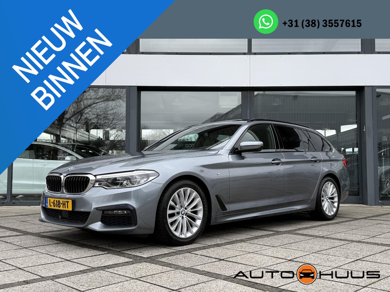 BMW 5-serie Touring - 520d Aut. 190pk High Exe Ed. | Pano | ACC | H&K Surround |360* Camera | Vol optie! | - AutoWereld.nl