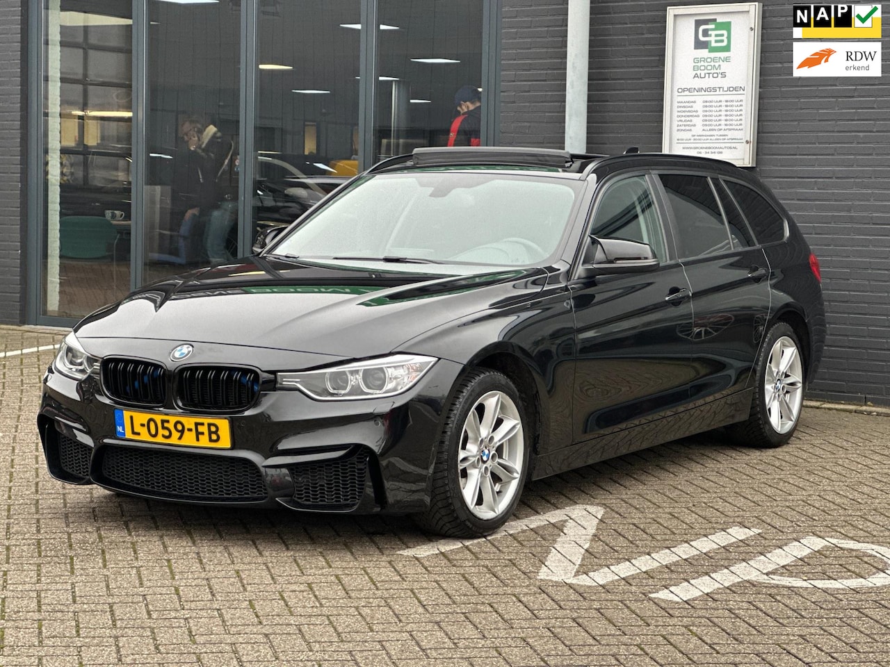 BMW 3-serie Touring - 316i High Executive/PANO-DAK/NAVI/NETTE STAAT!! - AutoWereld.nl