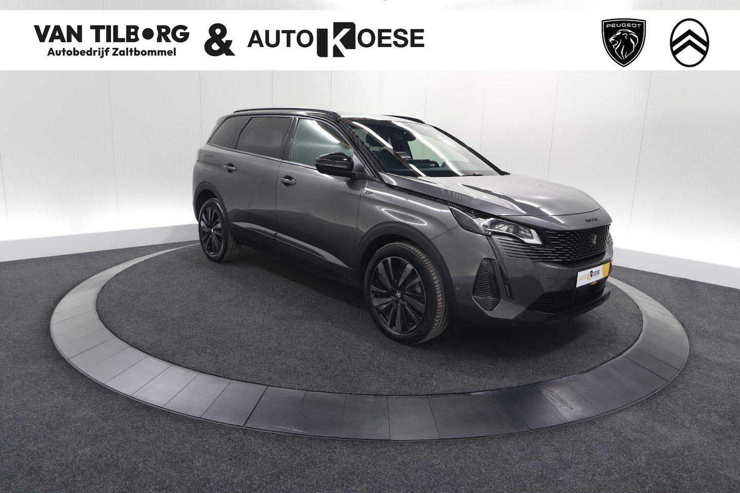 Peugeot 5008 - PureTech 130 EAT8 GT Black Pack | 7 Zitplaatsen | Adaptieve Cruise Control | Elektronische - AutoWereld.nl