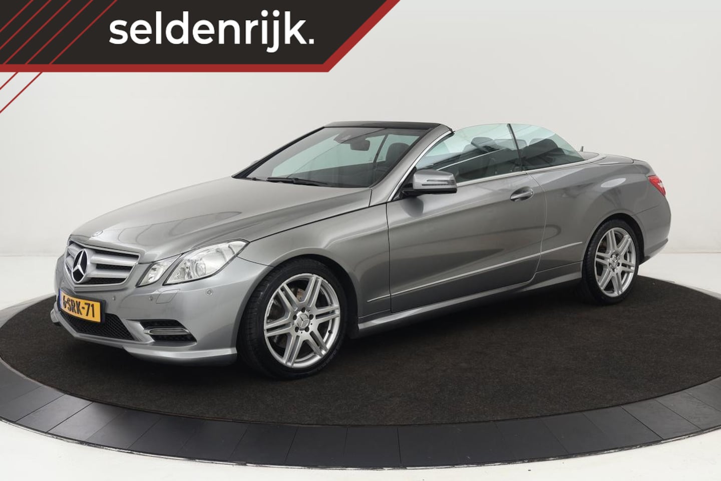 Mercedes-Benz E-klasse Cabrio - 200 CGI Sport AMG | Leder | Stoel & nekverwarming | Xenon | Aircap | Navigatie | Bluetooth - AutoWereld.nl