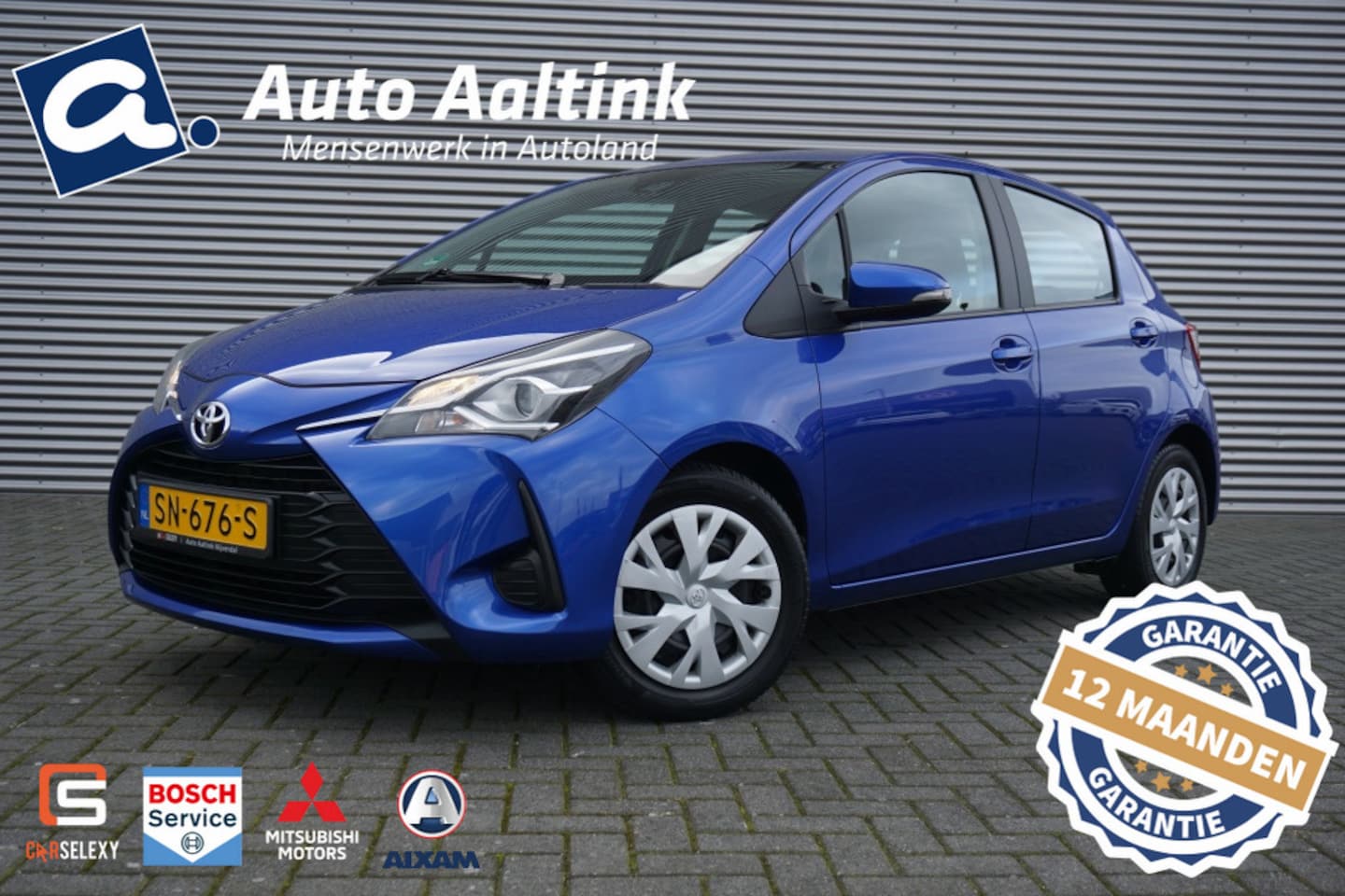 Toyota Yaris - 110PK VVT-I | AUTOMAAT | NAVI | TREKHAAK | CAMERA | CRUISE! - AutoWereld.nl