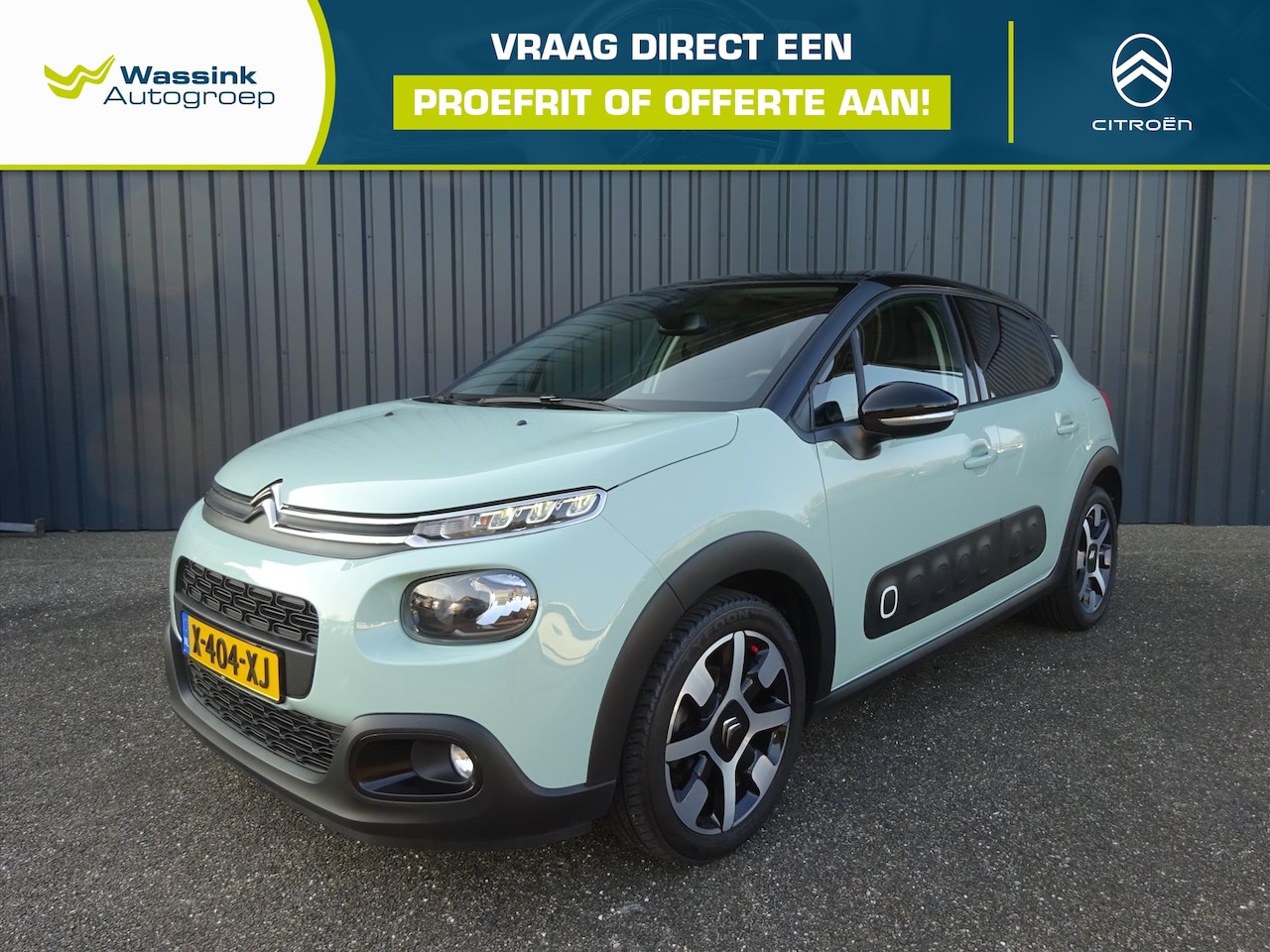 Citroën C3 - 1.2 Turbo 110pk Automaat Shine | Carplay | Climate Control | Panoramisch Dak - AutoWereld.nl