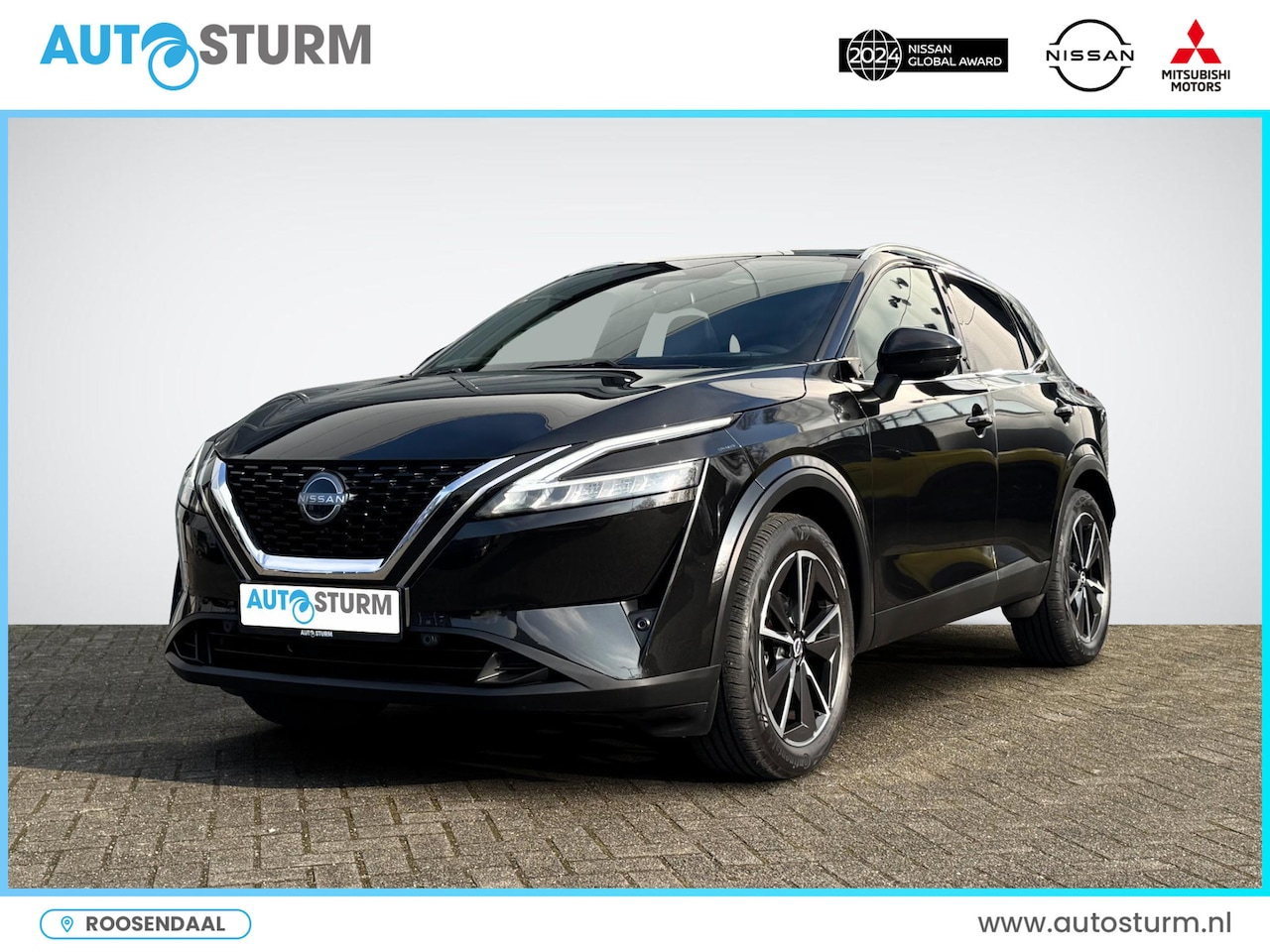 Nissan Qashqai - 1.3 MHEV Xtronic Tekna Design Pack | Panoramadak | Head-Up Display | Adapt. Cruise Control - AutoWereld.nl