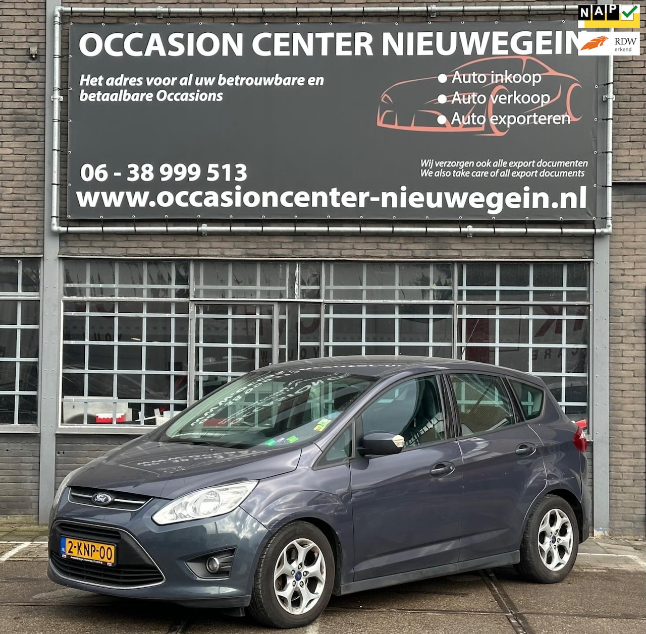 Ford C-Max - 1.6 TDCi Titanium 2012 Airco/Elek Pakket/EXPORT! - AutoWereld.nl