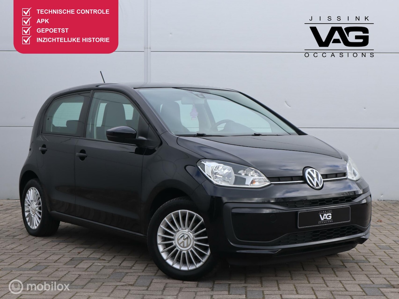 Volkswagen Up! - 1.0 High Up Airco Bluetooth 16 inch lmv! - AutoWereld.nl