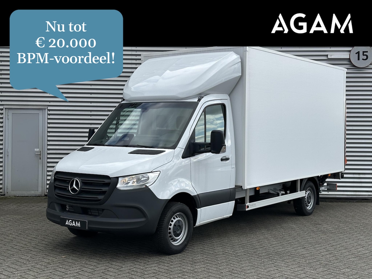 Mercedes-Benz Sprinter - 317 CDI Bakwagen Laadklep - AutoWereld.nl