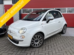 Fiat 500 C - 0.9 TwinAir Turbo Lounge ROOD LEER / XENON / CLIMA / PDC / BLUETOOTH / ELEK RAMEN / NL-AUT