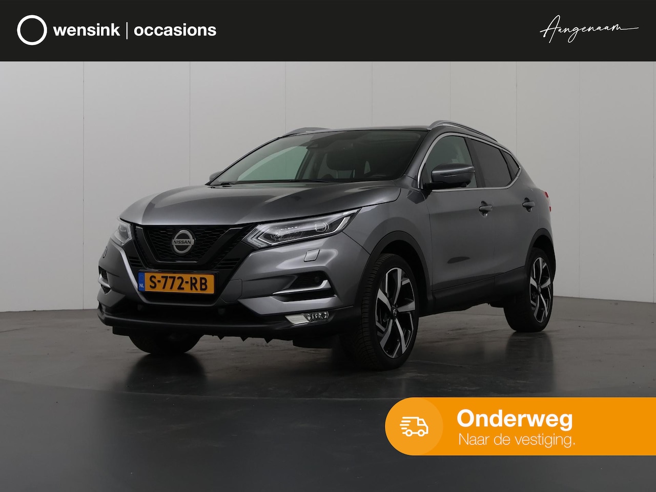 Nissan Qashqai - 1.3 DIG-T Tekna + | Trekhaak | Leder | Cruise Control Adaptief | Navigatie | Parkeersensor - AutoWereld.nl