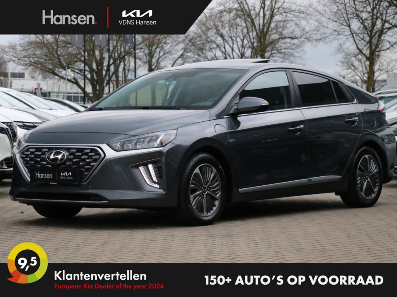 Hyundai IONIQ - 1.6 GDi PHEV Premium I Schuifdak I Infinity I Leder I Keyless - AutoWereld.nl