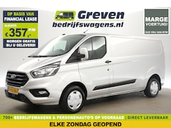 Ford Transit Custom - 300 2.0 TDCI L2H1 Marge Airco Cruise PDC 3 Persoons LED Elektrpakket Stoelverw. Trekhaak