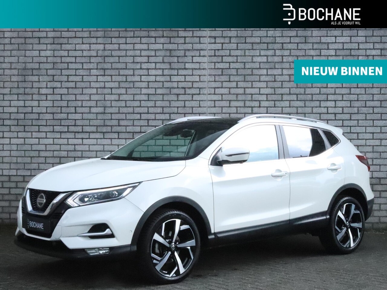 Nissan Qashqai - 1.3 DIG-T 140 Tekna | Panoramadak | All-Season banden | 360-graden camera | - AutoWereld.nl