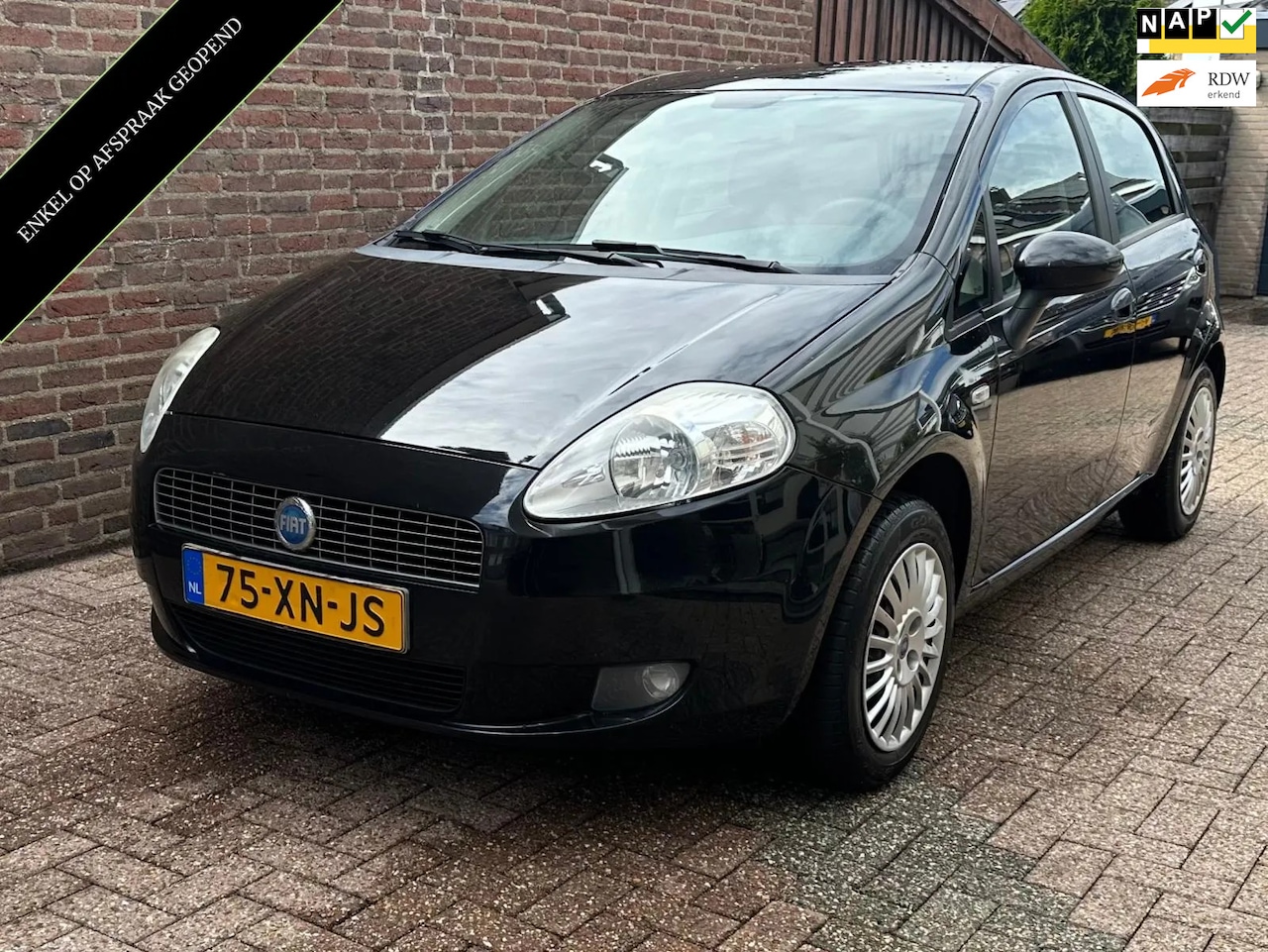 Fiat Grande Punto - Punto 1.4 8v Dynamic LPG-G3 - AutoWereld.nl