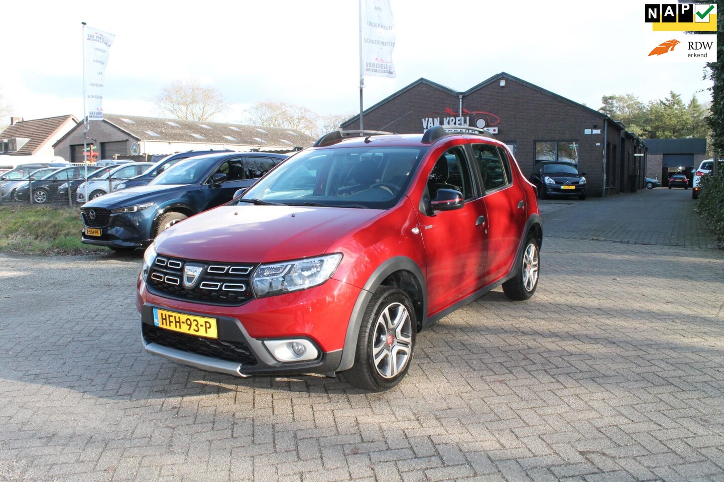 Dacia Sandero Stepway - 0.9 TCe Tech Road , Camera, Navi, Cruise, Airco. - AutoWereld.nl