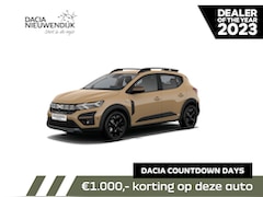 Dacia Sandero Stepway - TCe 100 ECO-G 6MT Up&Go | Achteruitrijcamera | Cruise Control en snelheidsbegrenzer | Dagr