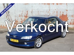 Peugeot 306 Cabriolet - 1.8-16V Palm Beach / Leder / Hardtop