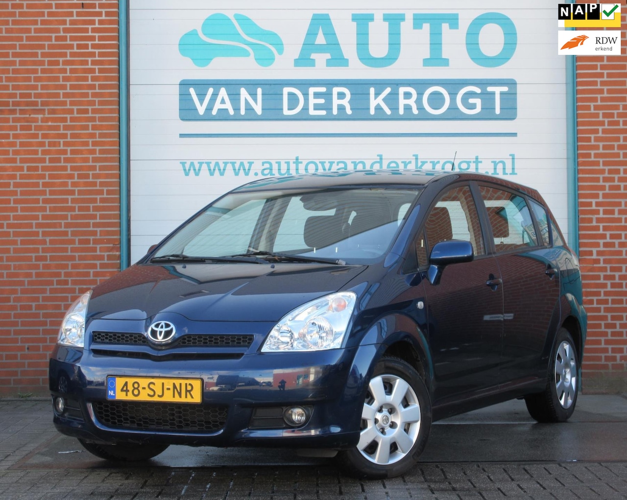 Toyota Corolla Verso - 1.6 VVT-i Sol 1.6 VVT-i Sol, 1e Eig, Airco, 95.382 km !! APK 2-26 - AutoWereld.nl