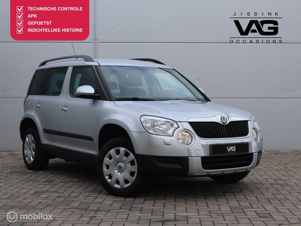 Skoda Yeti - 1.2 TSI Trekhaak Airco Cruise PDC Bluetooth Navi - AutoWereld.nl