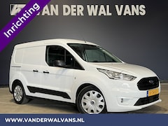 Ford Transit Connect - 1.5 EcoBlue 100pk L1H1 inrichting Euro6 Airco | Trekhaak | Cruisecontrol | Verwarmde voorr