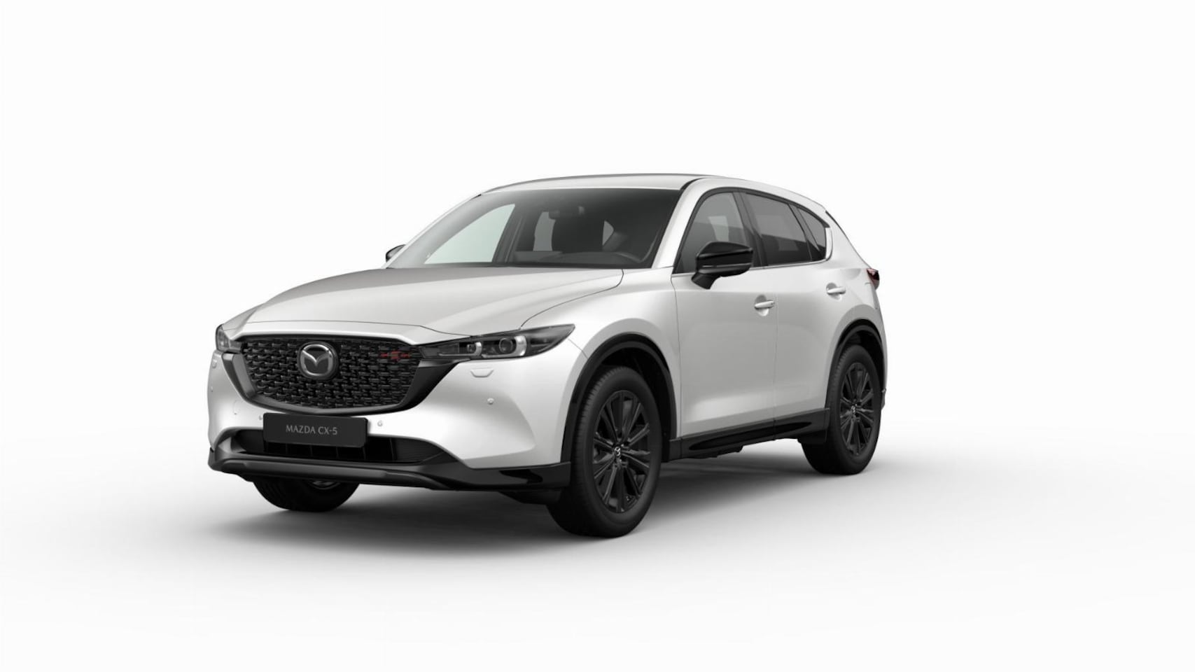 Mazda CX-5 - e-Skyactiv G 165 6AT FWD Homura Comfort Pack | 19-inch lichtmetalen velgen, Black Metallic - AutoWereld.nl