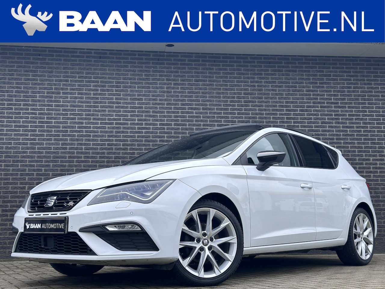 Seat Leon - 1.5 TSI FR Business Intense | Panoramadak | Leder | Navigatie | Apple CarPlay/Android Auto - AutoWereld.nl