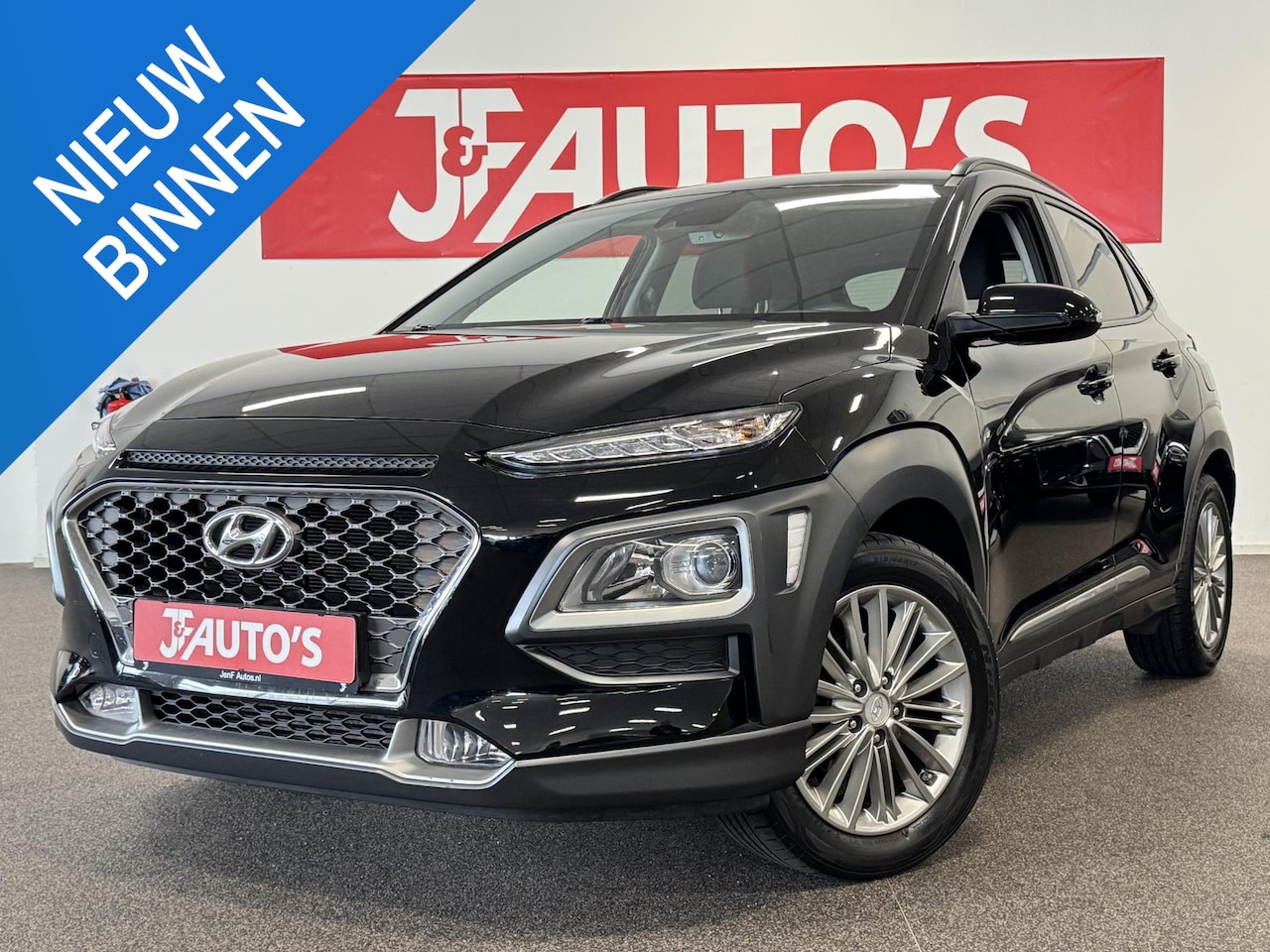 Hyundai Kona - 1.0 T-GDI Premium NAVIGATIE/CAMERA, ECC AIRCO, CRUISE, - AutoWereld.nl