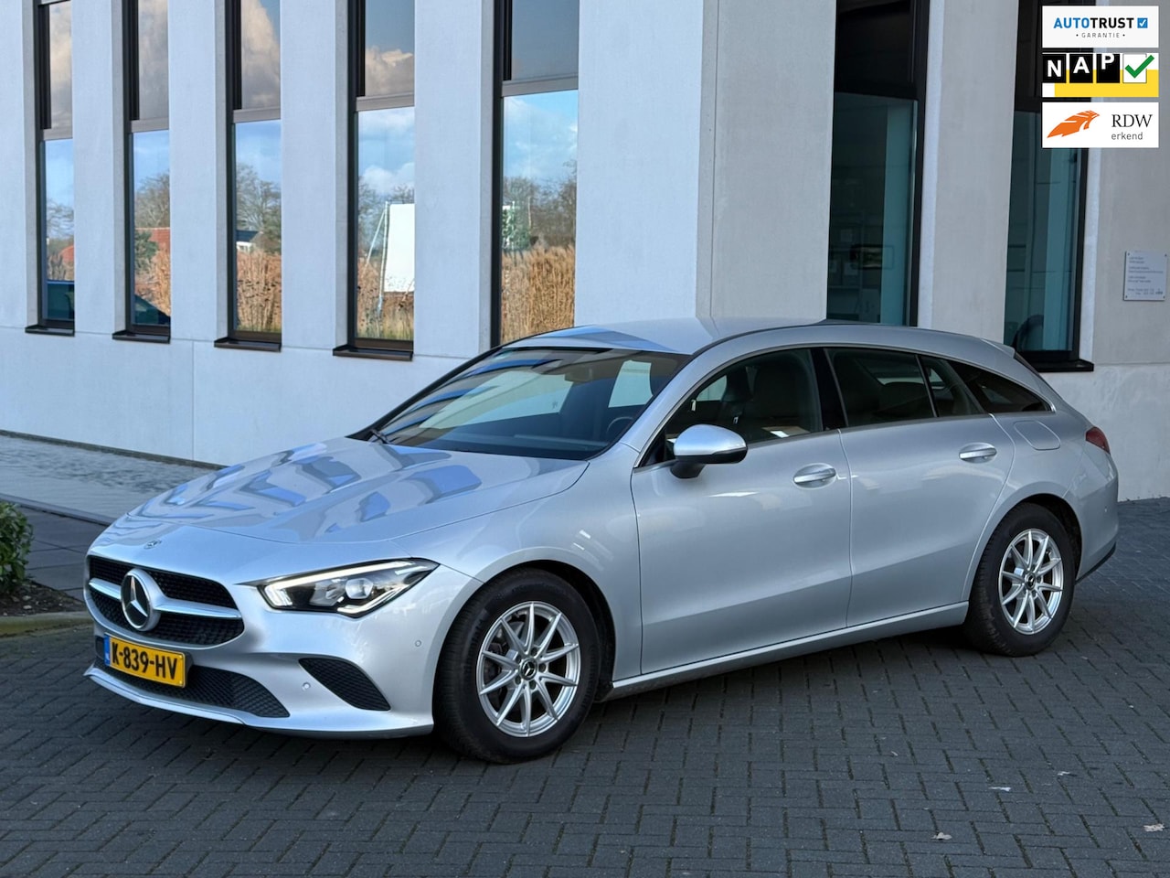 Mercedes-Benz CLA-klasse Shooting Brake - 180 Business Solution 180 Business Solution, eerste eigenaar, Nederlandse auto met nap - AutoWereld.nl