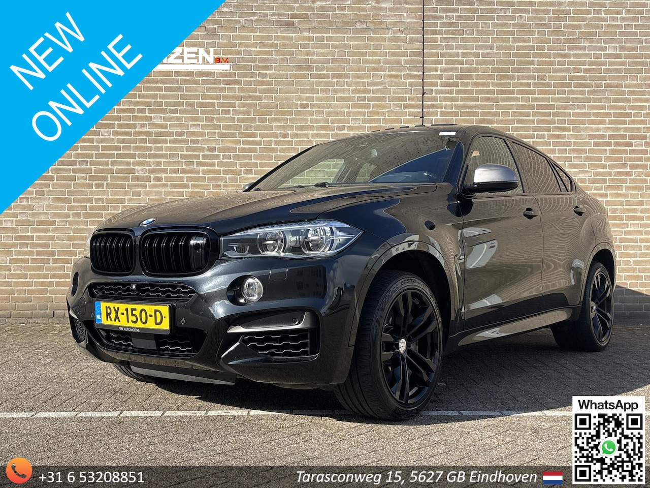 BMW X6 - M50d | Dealer Onderhouden | B&O | Soft Close |  Pano | 4 Zone Climate | HUD | Leder | Stoe - AutoWereld.nl