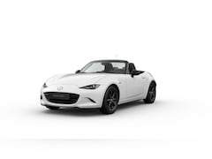 Mazda MX-5 - Roadster Skyactiv-G 132 6MT Prime-Line | 16-inch lichtmetalen velgen in Black Metallic (Sk